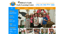 Desktop Screenshot of childrenscastleearlylearningcenter.com